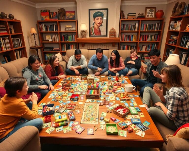 Brettspiele, die die Familie zusammenbringen