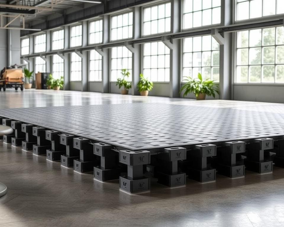 Erhöhter BodenModularer Boden: Maximale Stabilität und Flexibilität