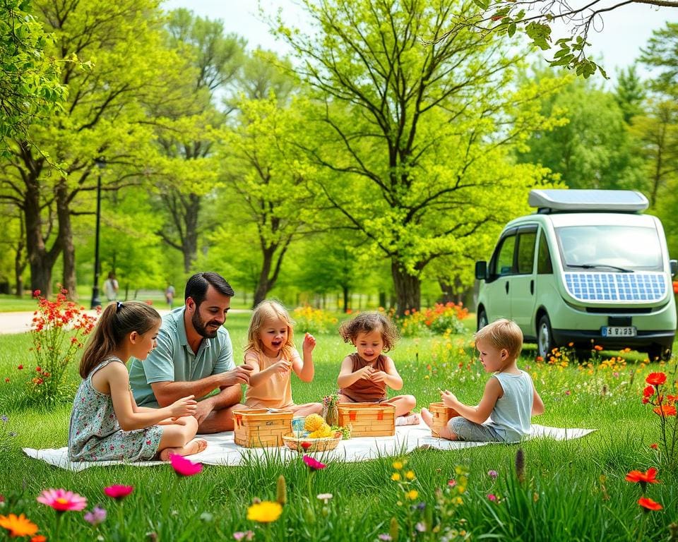 Familienausflüge mit ökologischer Planung