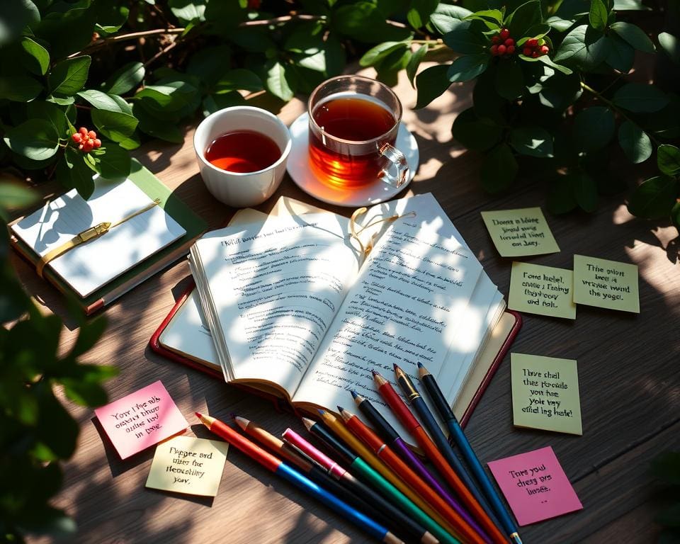 Journaling Methoden für persönliche Entwicklung