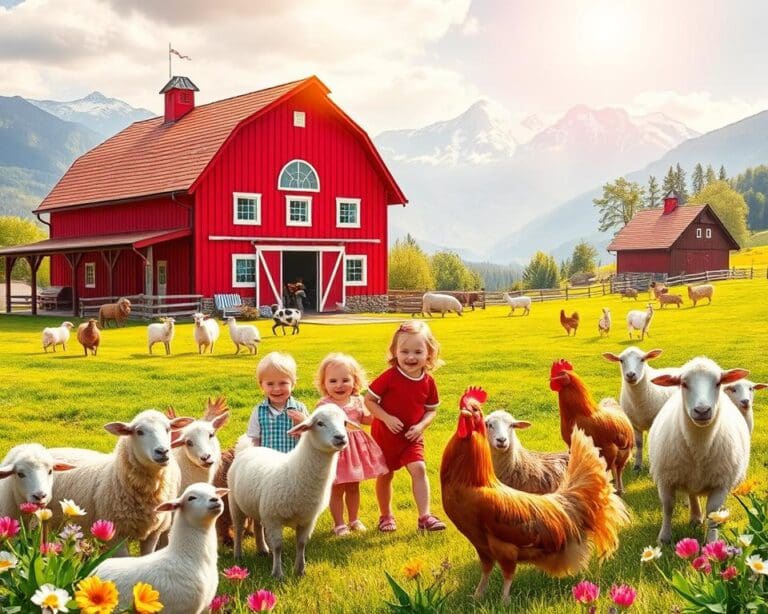 Kinderbauernhöfe in Bayern: Tiere und Abenteuer