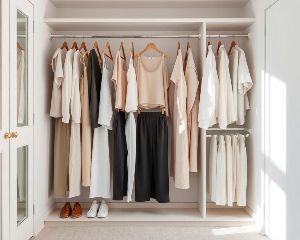 Kleiderschrank Basics für eine minimalistische Garderobe