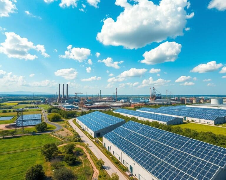 Können Solarpanels den Energieverbrauch von Fabriken decken?