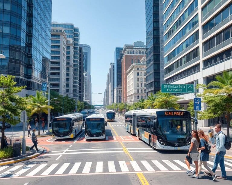 Können autonome Busse den Stadtverkehr effizienter machen?