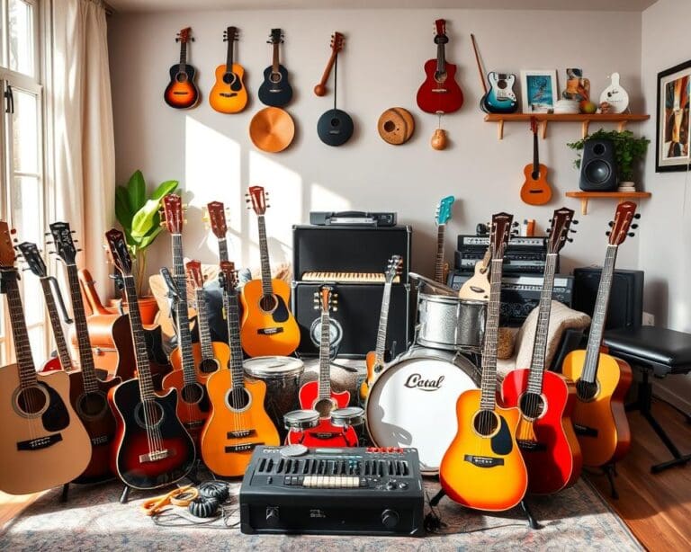 Musikinstrumente für die ganze Familie
