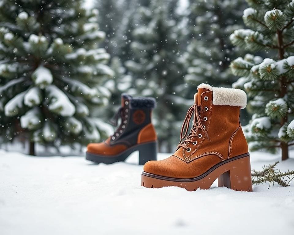 Plateau-Stiefel: Ein Hingucker im Winter