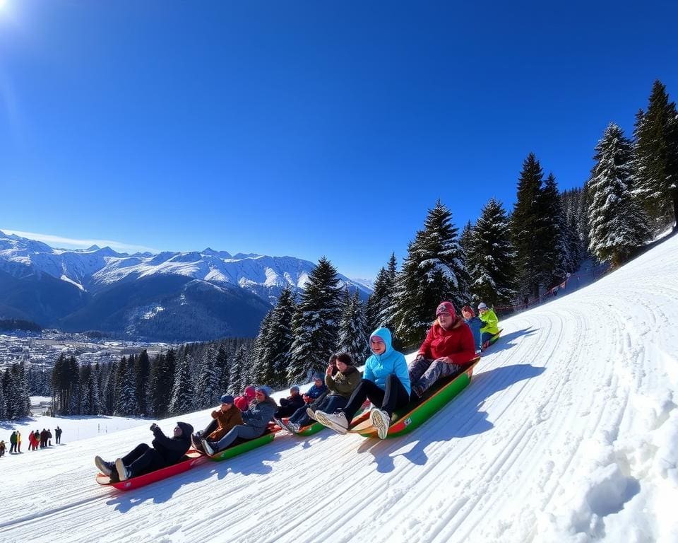 Rodelbahnen in Luzern: Spaß im Schnee