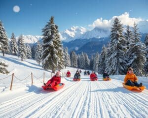 Rodelstrecken in Innsbruck: Winterspaß pur