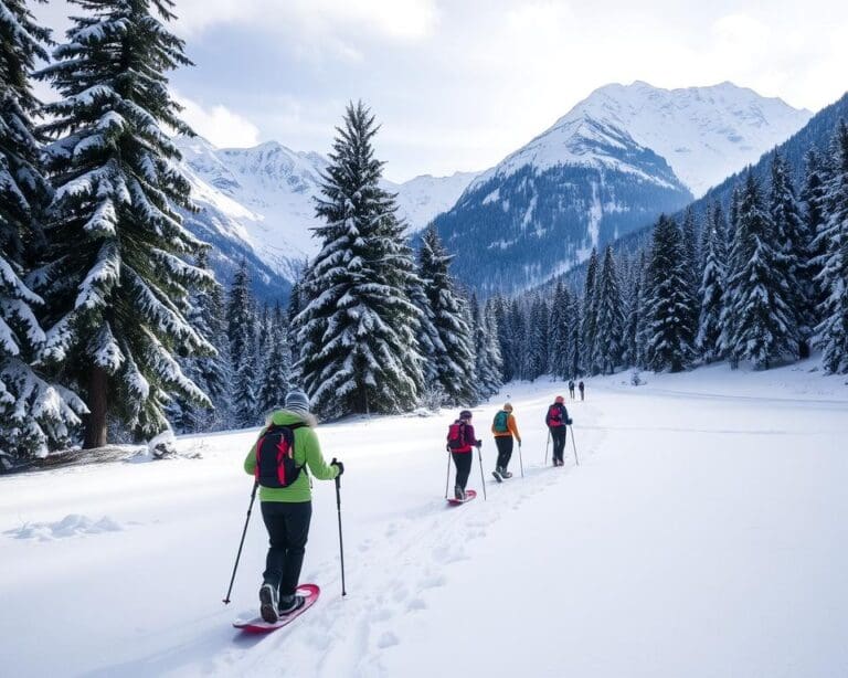 Schneeschuhwanderungen in der Schweiz: Ruhe und Natur