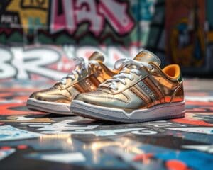 Sneaker in Metallic: Funkelnder Trend für jeden Tag