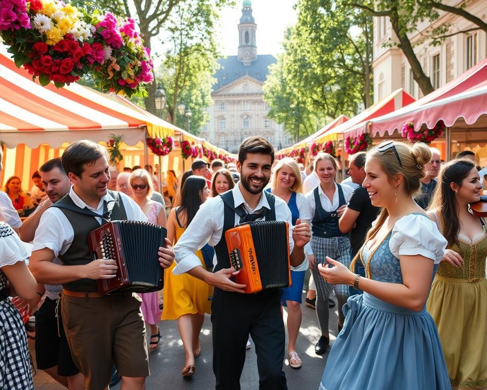 Sommerfeste in München: Musik und Tanz