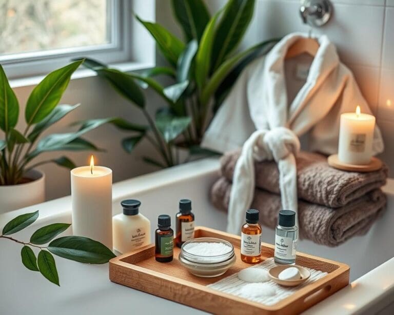 Spa-Produkte für ein Wellness-Feeling zu Hause