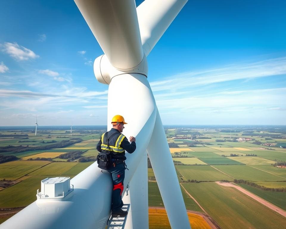 Techniker für Windkraftanlagen: Saubere Energie aufbauen