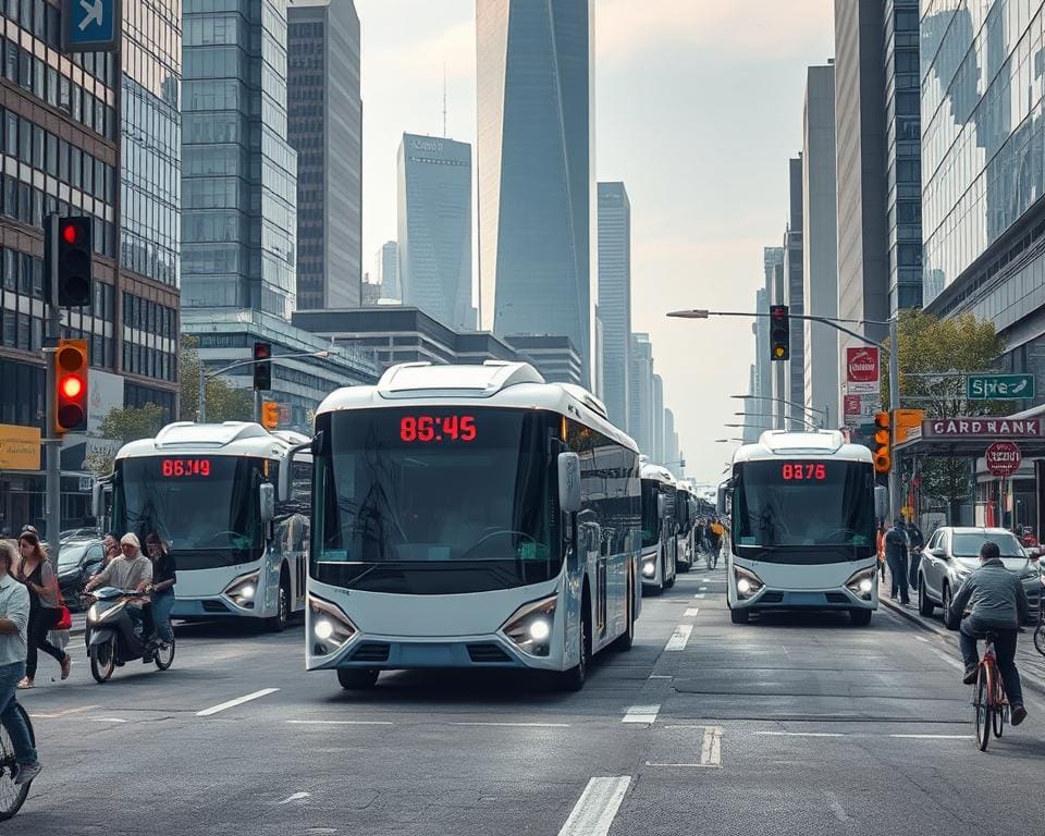 Verkehrssicherheit autonomer Busse in Städten