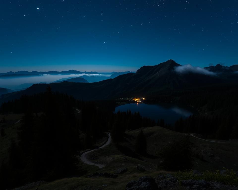 nächtliche Wanderung