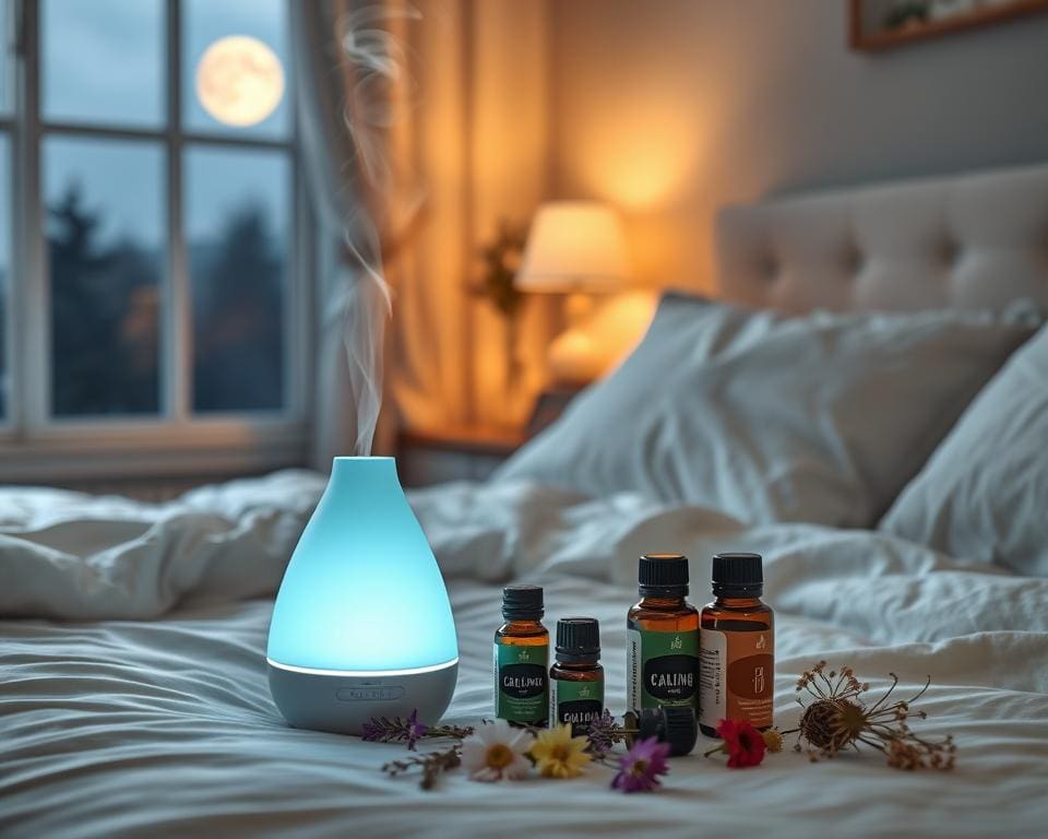 Aromatherapie für besseren Schlaf