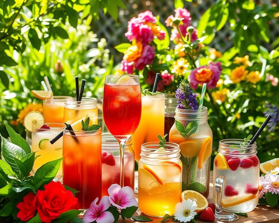 Die besten Drinks für deine nächste Gartenparty