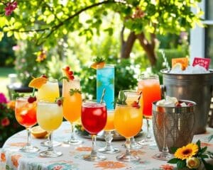 Die besten Drinks für deine nächste Gartenparty