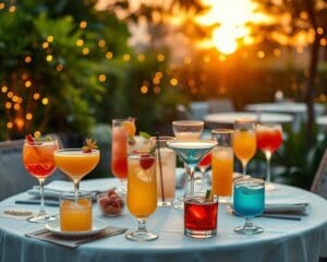 Die besten Drinks für entspannte Sommerabende