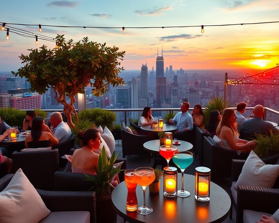 Die besten Rooftop-Bars für After-Work-Drinks