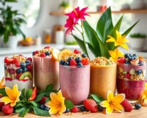 Die besten Smoothie-Bowls für Vitalität und Energie