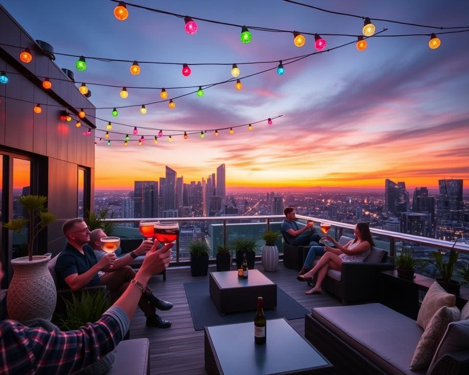 Die schönsten Rooftop-Spots für Drinks mit Freunden