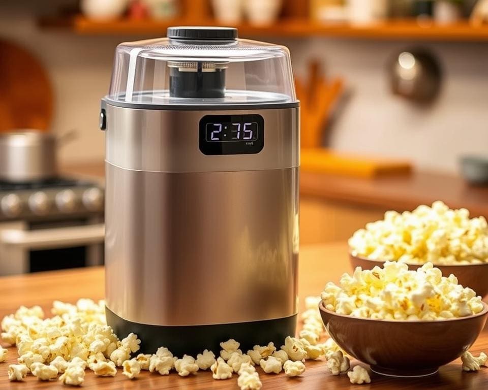 Elektrische Popcornmaschinen mit Timer: Nie wieder anbrennen