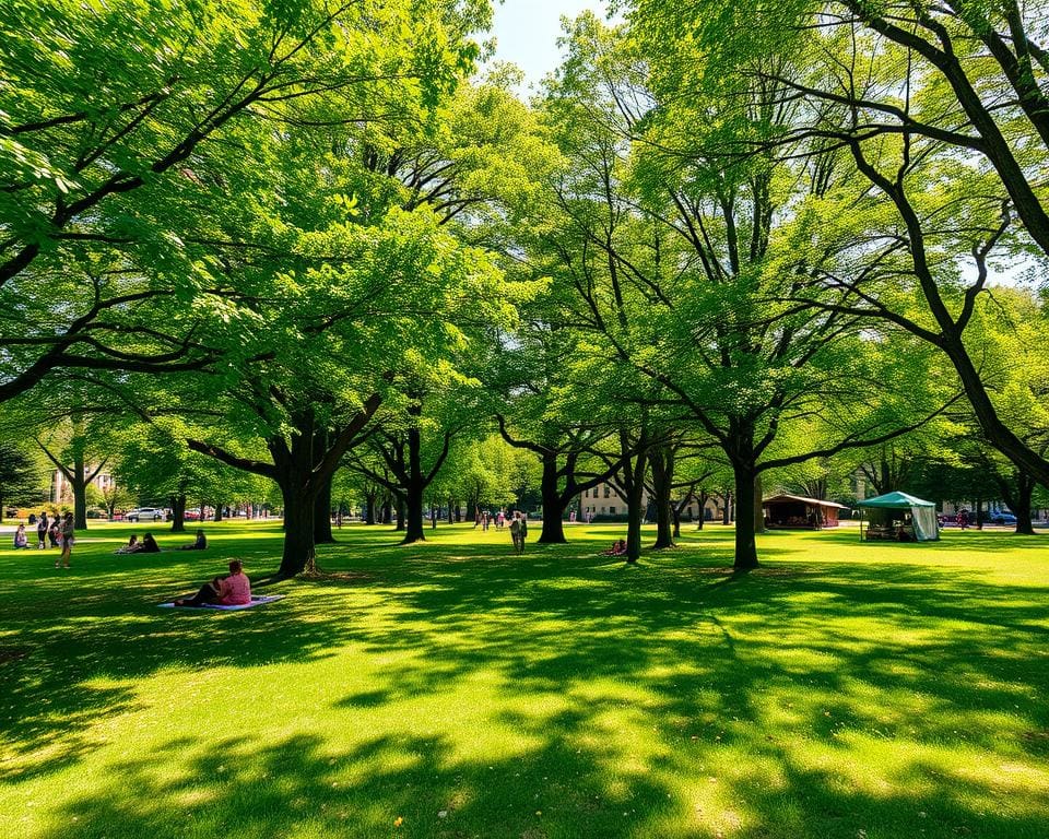 Entspannung im Park