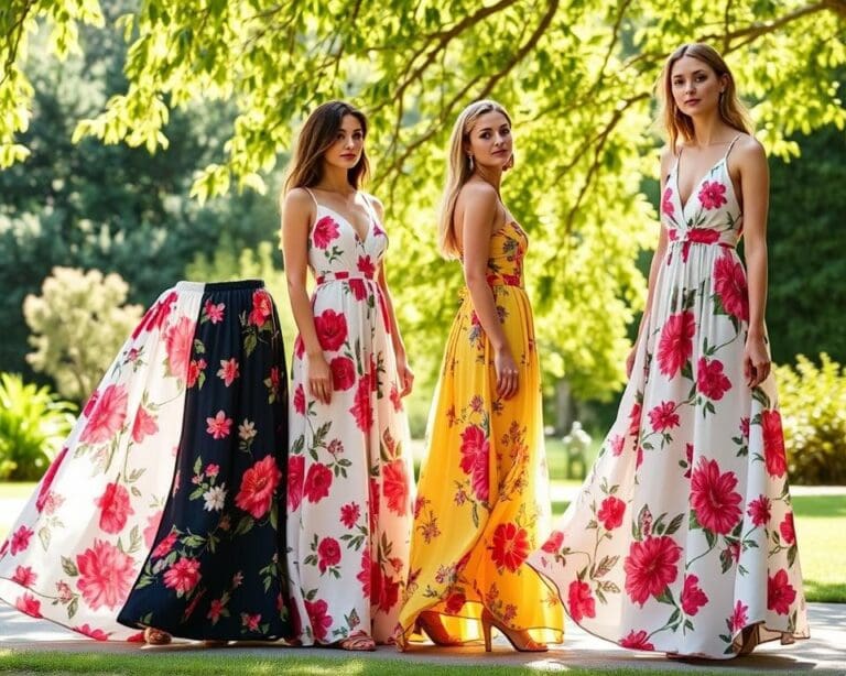 Maxikleider mit Blumenprints: Der perfekte Sommerlook