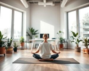 Meditative Übungen für Achtsamkeit im Büro