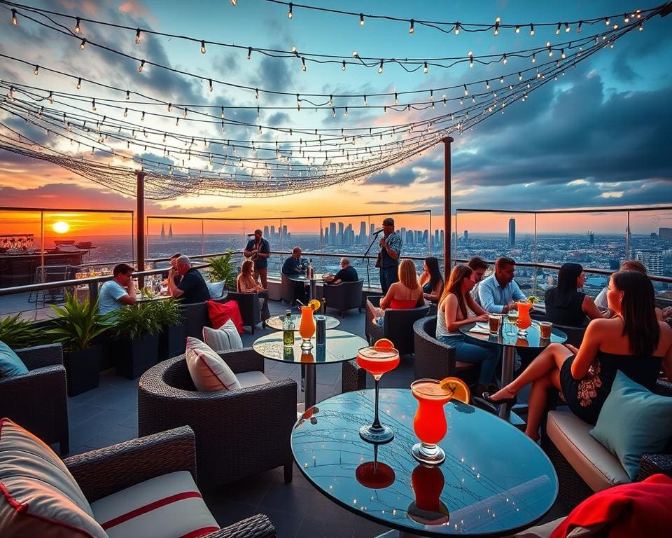 Rooftop-Bars mit Live-Musik