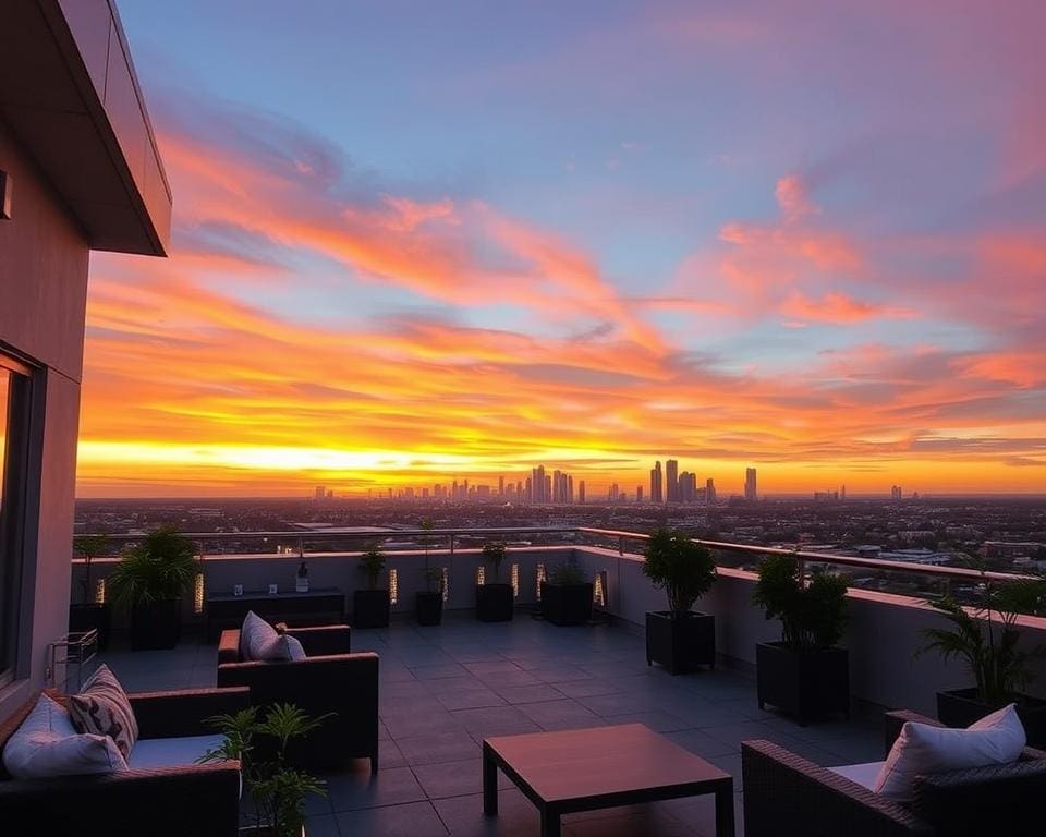 Rooftop-Locations für Sonnenuntergänge