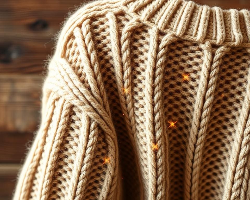 Strickpullover mit Glitzerelementen: Der Hingucker für kalte Tage