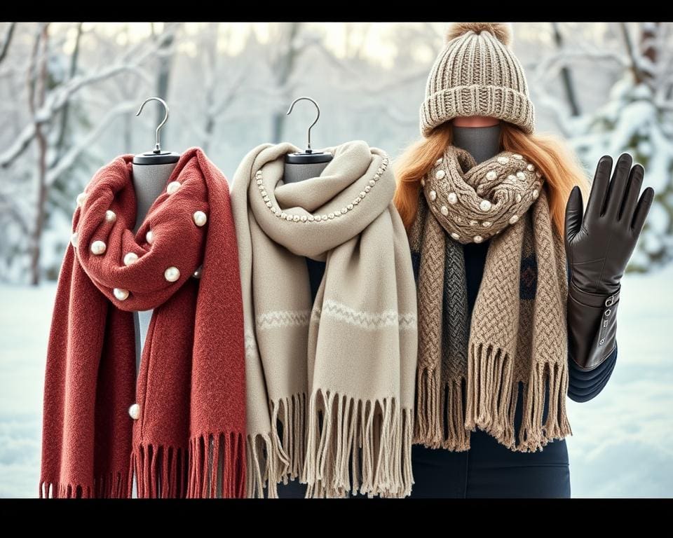 Trendige Winteraccessoires