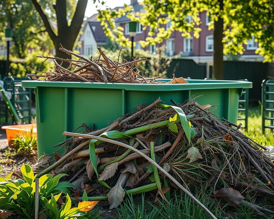 Gartenabfälle entsorgen