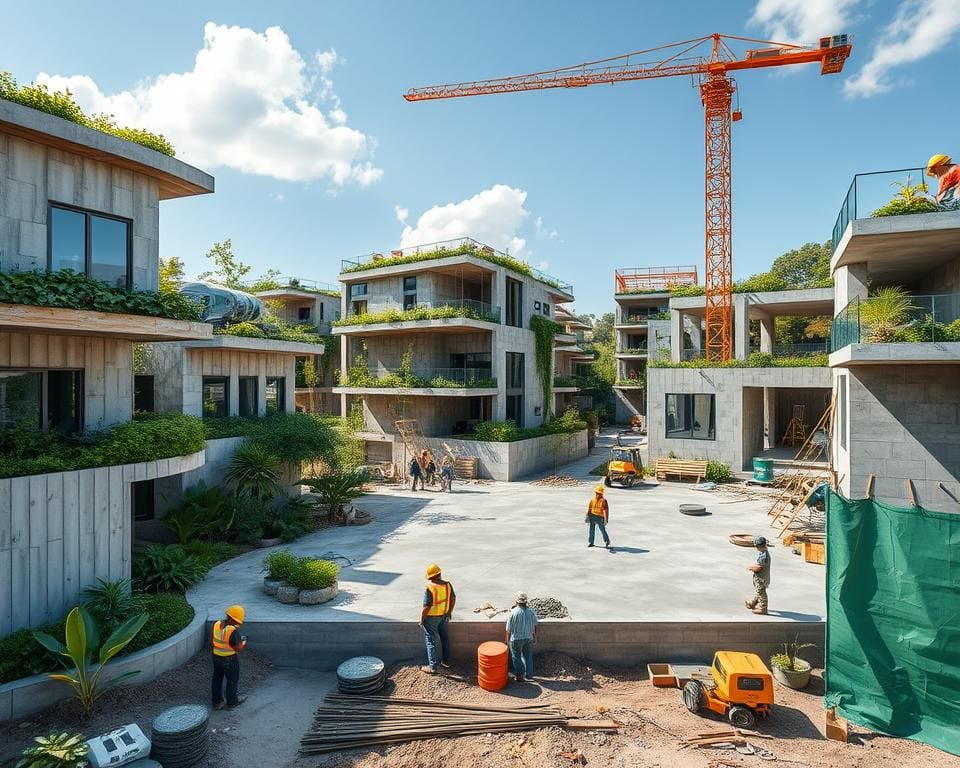 Recycling-Beton: Innovation im Hausbau