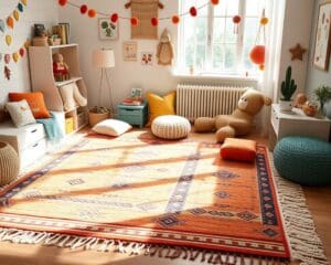 Teppiche im Boho-Look für kreative Kinderzimmer