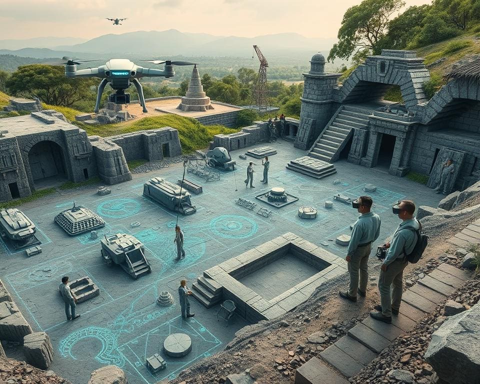 Wie revolutioniert Technologie archäologische Forschungen?
