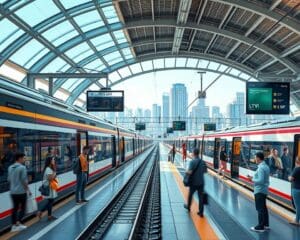 Wie unterstützt IoT die Effizienz im Zugverkehr?