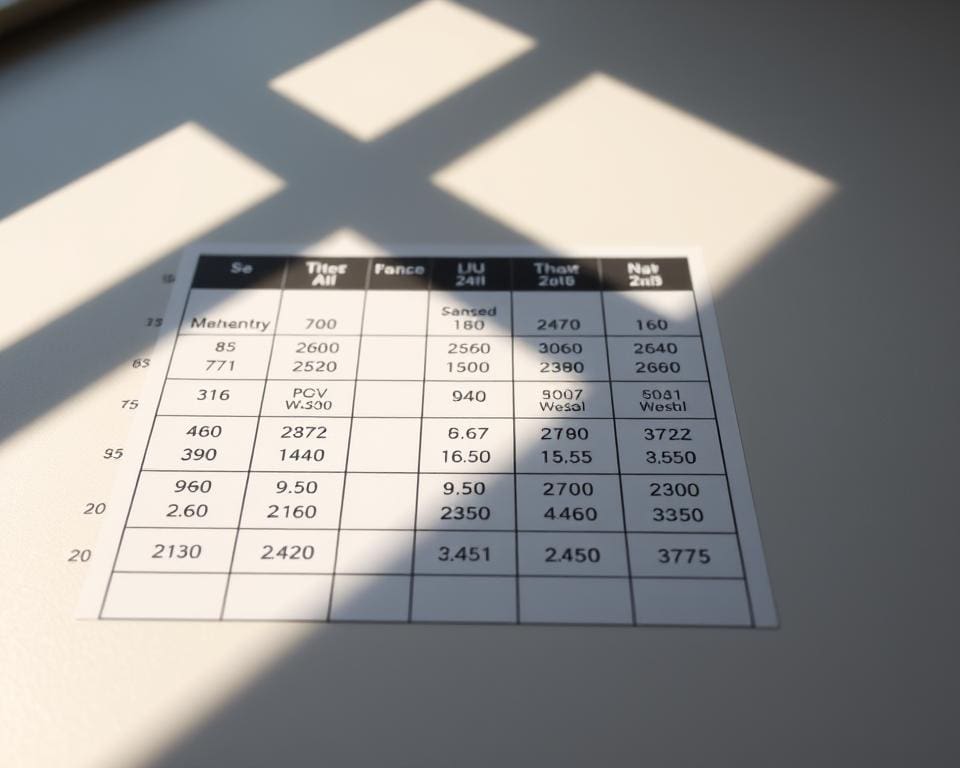 PV-Winkel Tabelle: Die optimale Neigung für jede Jahreszeit