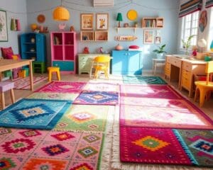 Teppiche im Ethno-Stil für farbenfrohe Kinderzimmer