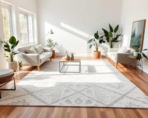 Teppiche im modernen Stil für ein minimalistisches Zuhause