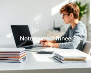 Wie kann man schnell den Notendurchschnitt berechnen?