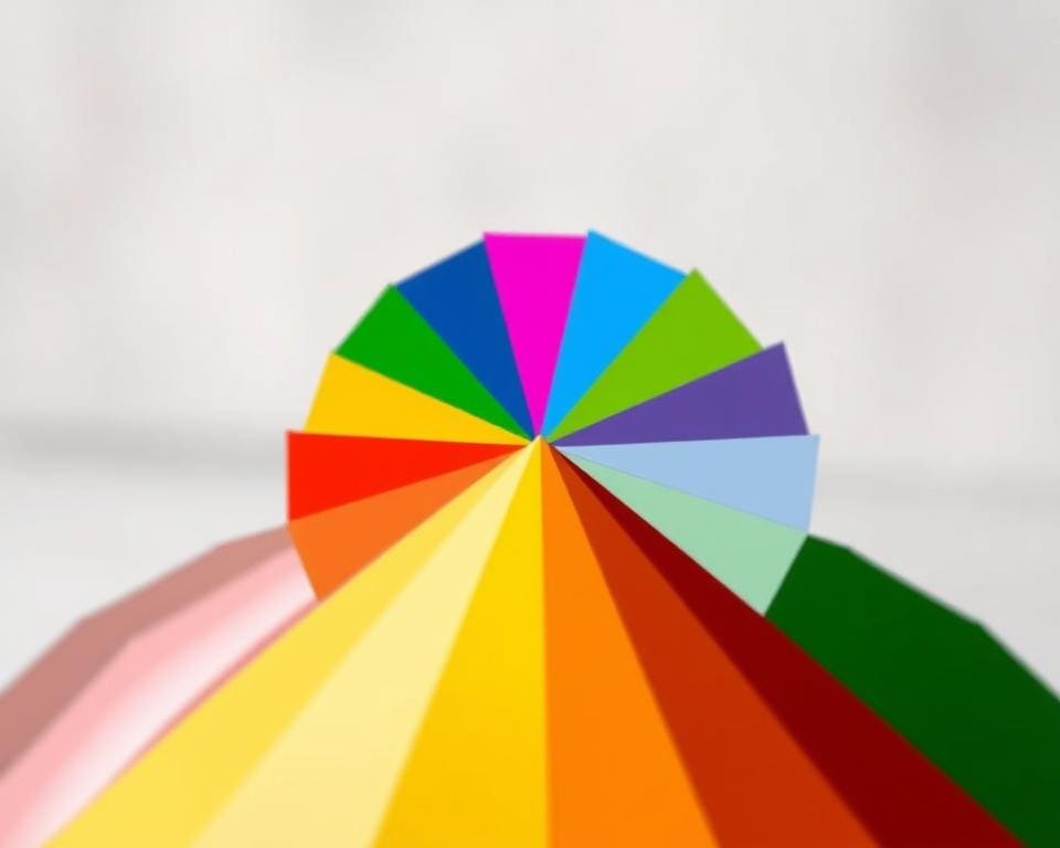 Akzentfarben und Hauptfarben in der Farbpsychologie