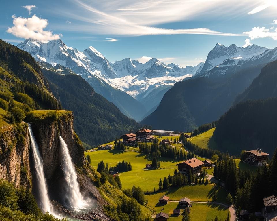 Lauterbrunnen Alpenpanorama