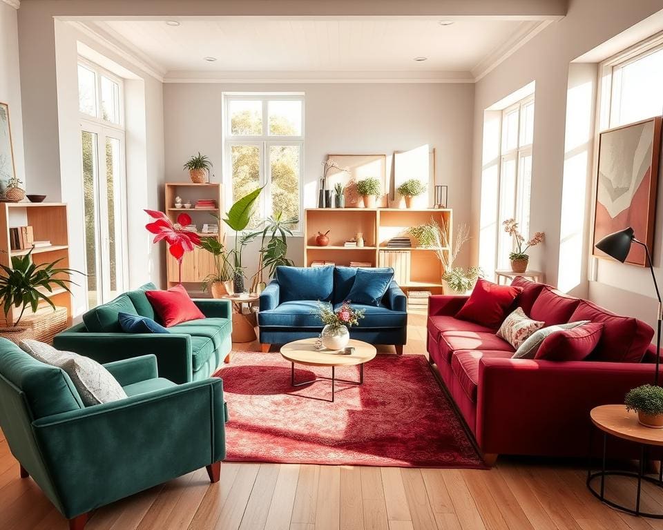 Trendige Farben für Zuhause