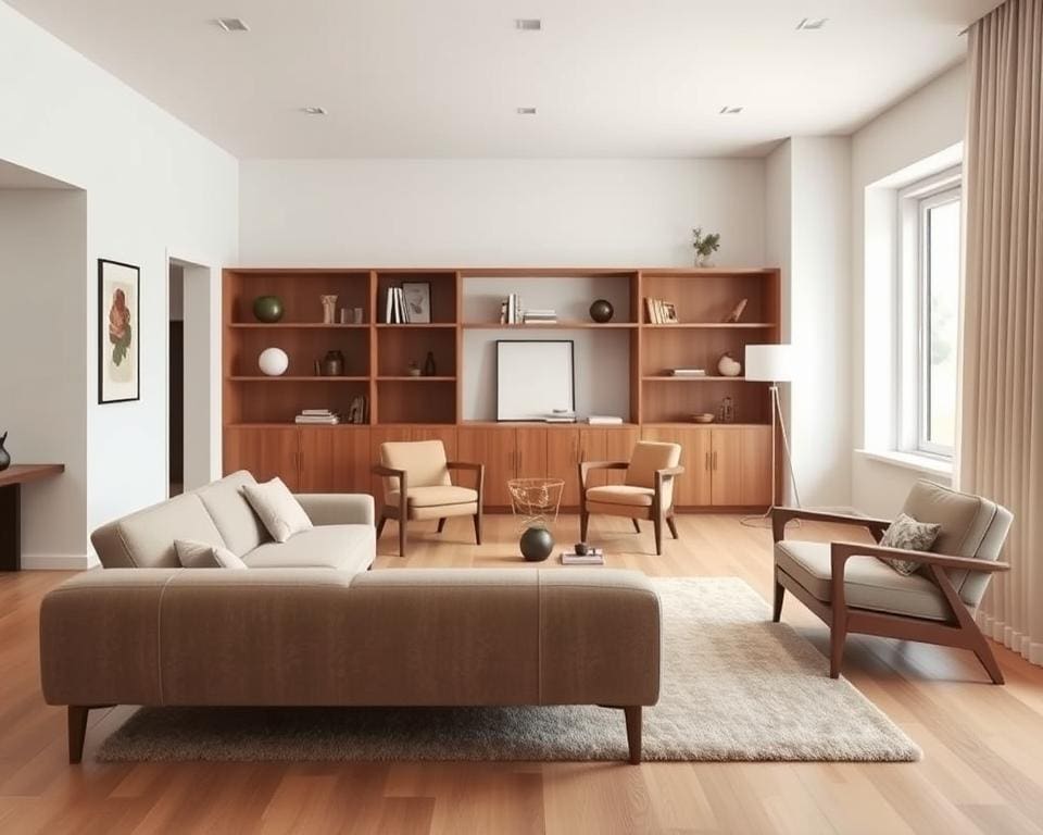 Was sind minimalistische Möbel im Retro-Stil?