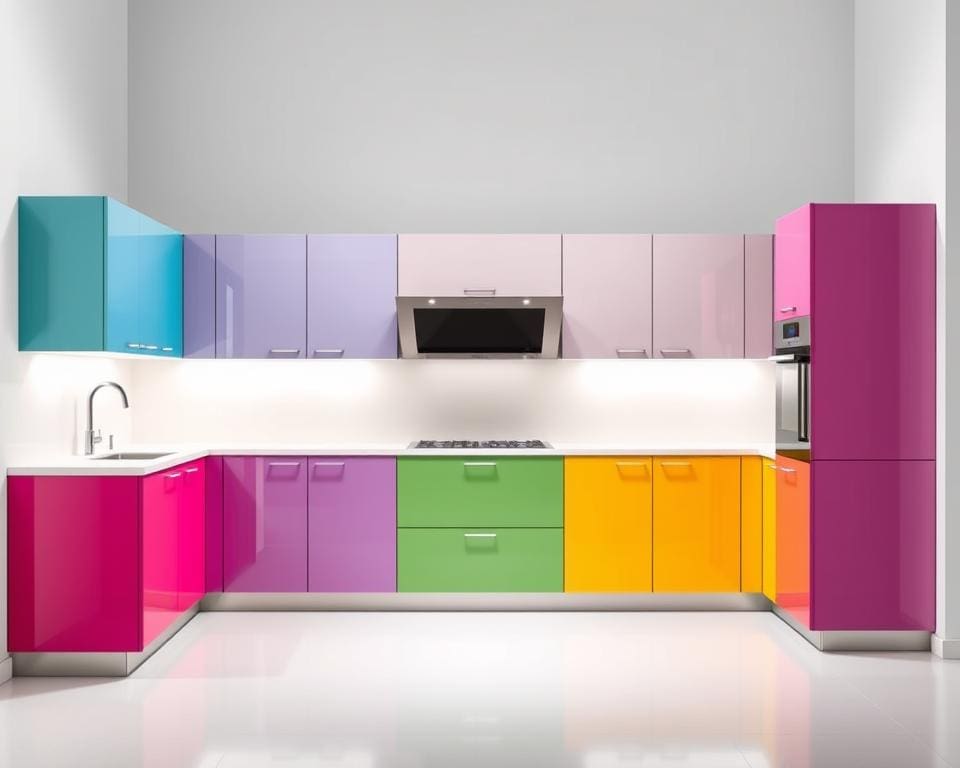Was sind moderne Farben für Küchenfronten?
