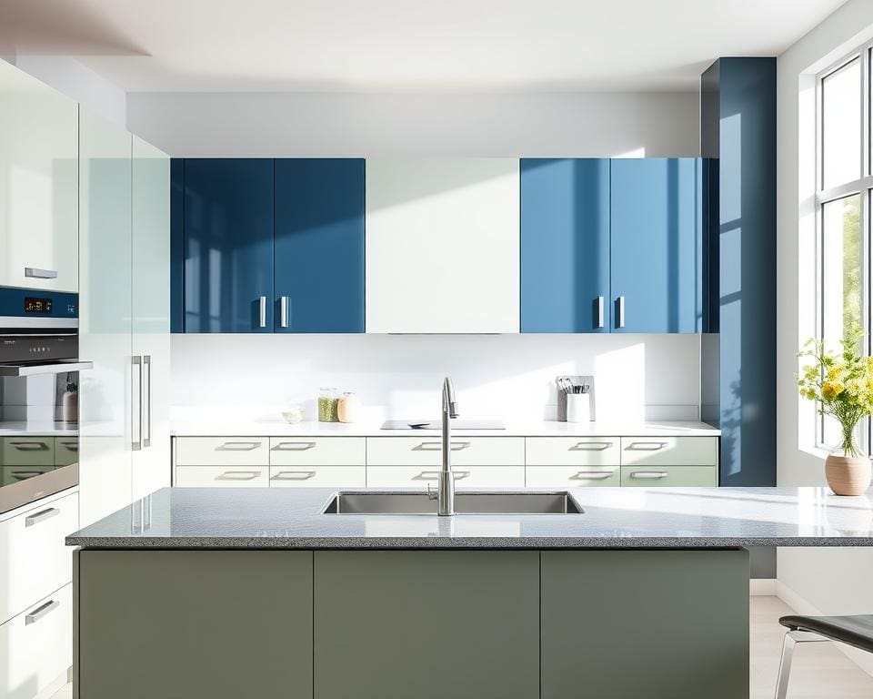 Was sind moderne Farben für Küchenfronten?