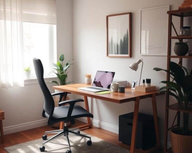 Wie richtest du ein Mini-Homeoffice ein?